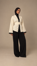 Linen Half Kimono