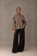 Oversized Cape Knit