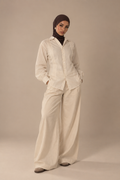 Pleated Two-Piece Set